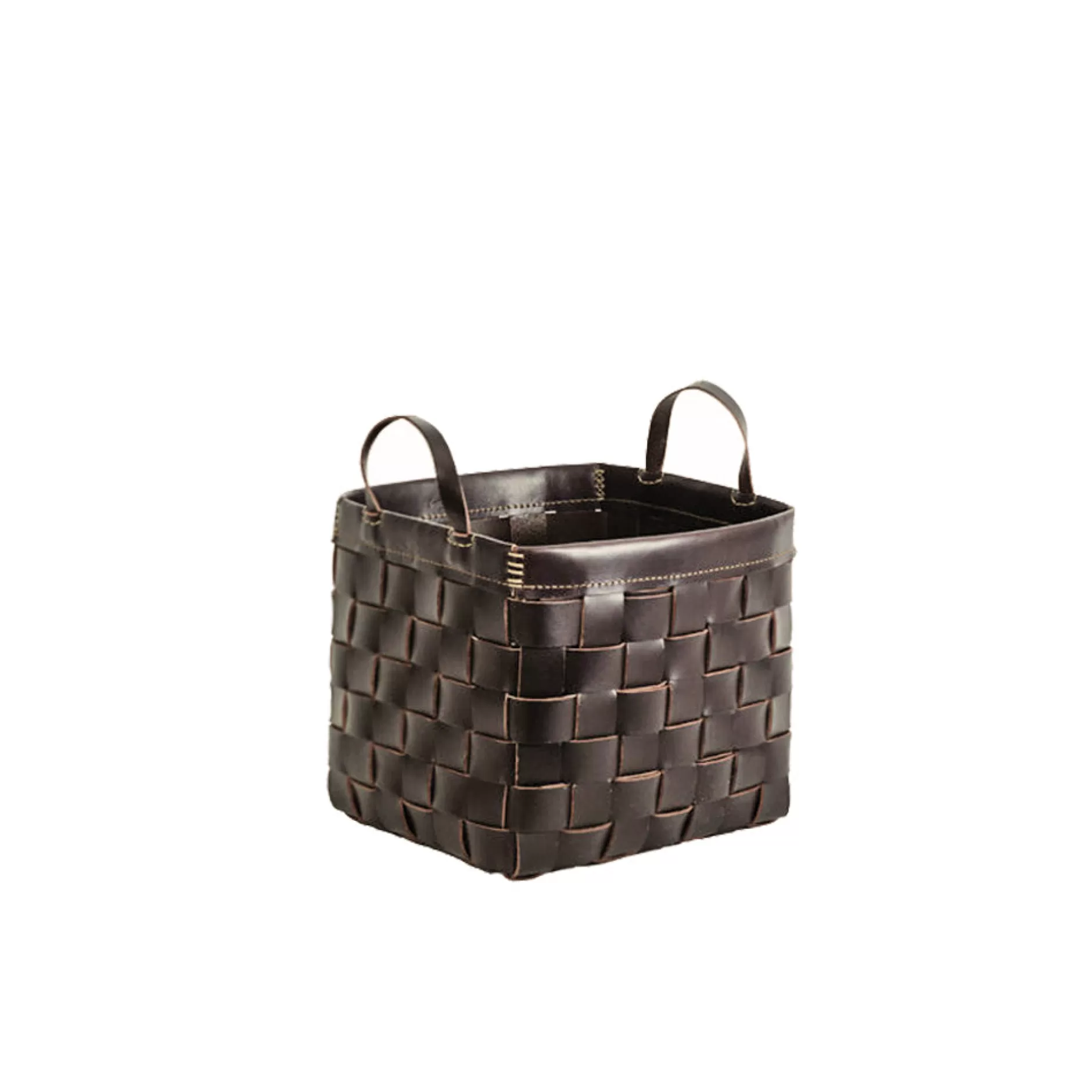 Best Cesta Quadrata Square Basket Brown Decor