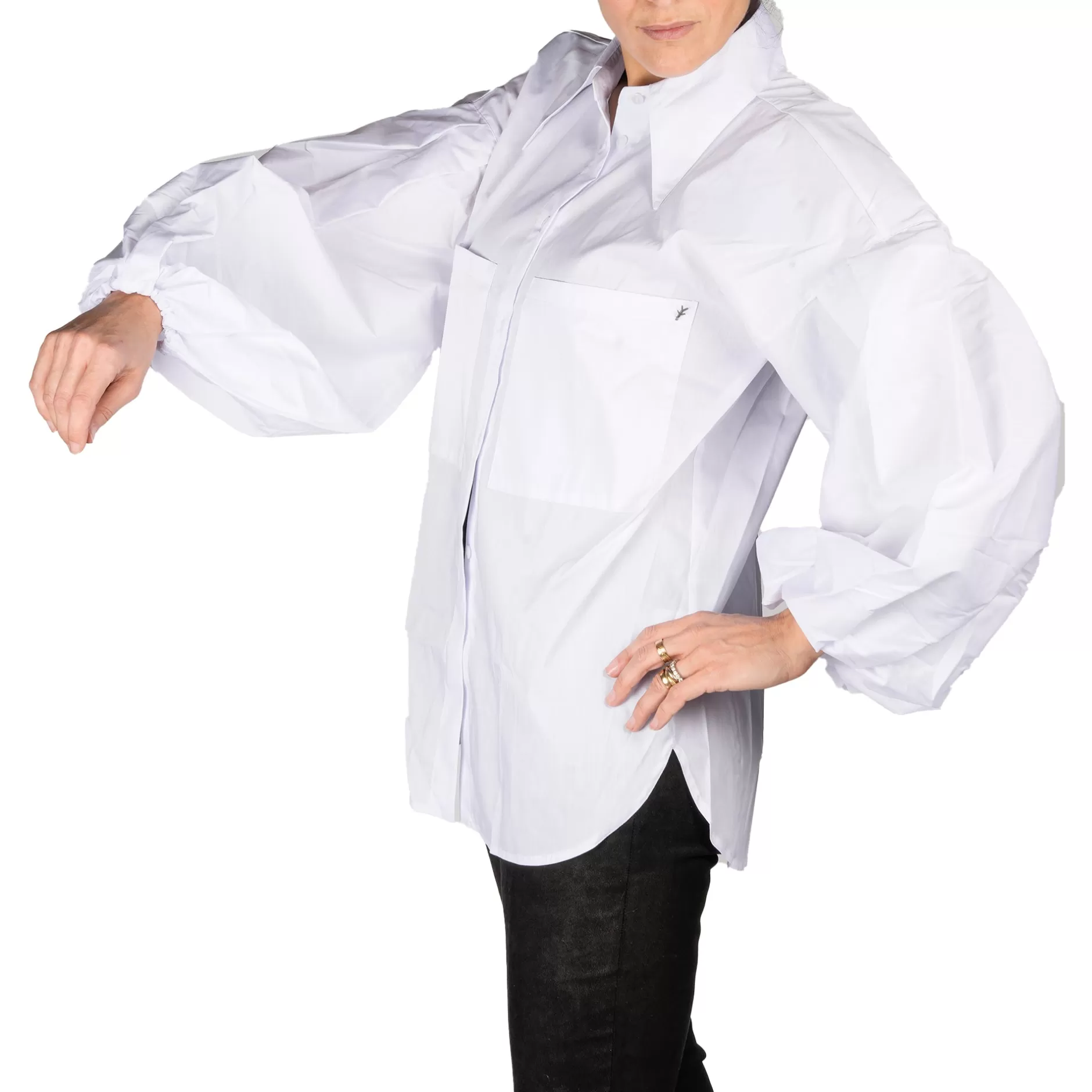 Store Cotton Shirt White Women Coats And Clothes