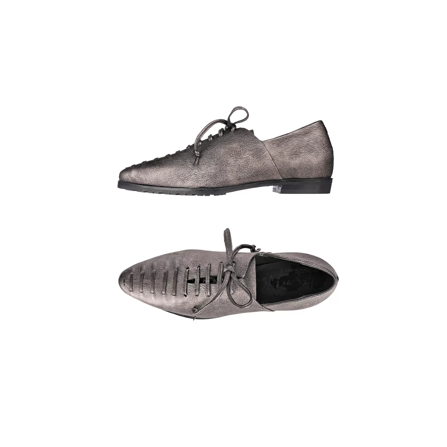 Store Lace-Up Loafer Ranch Silver Chocolate Shoes