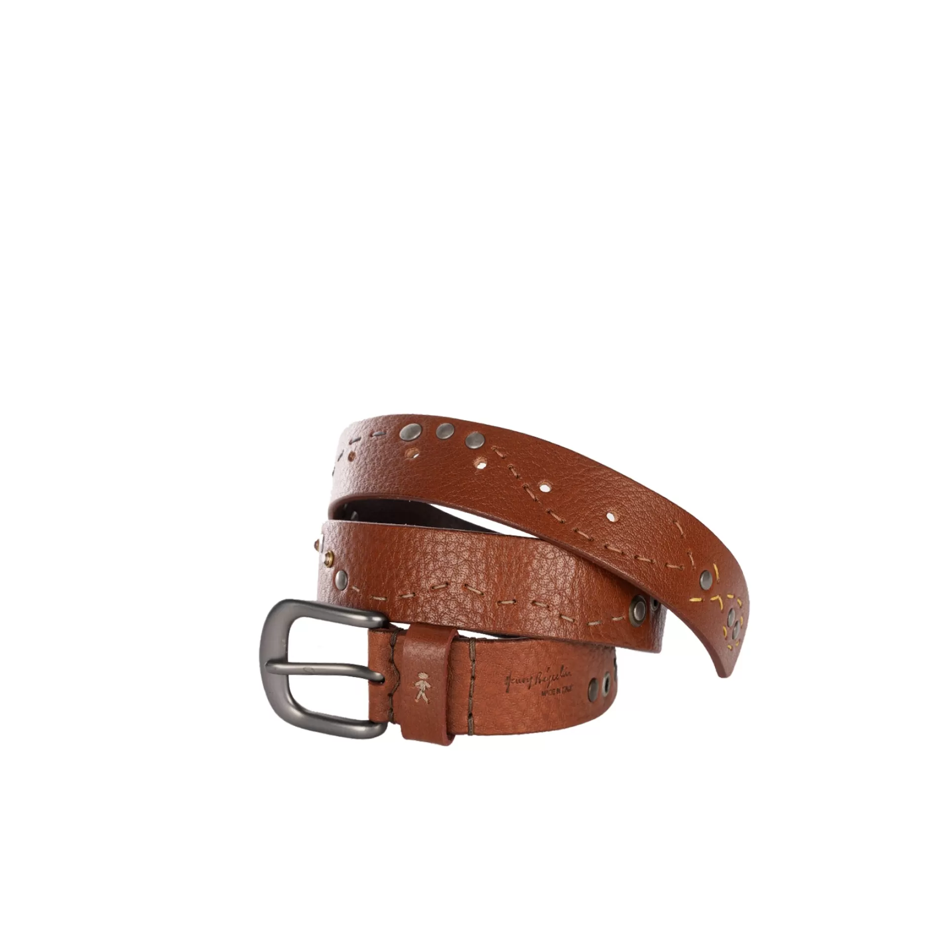 Cheap Marea Bufalo Cognac Belts