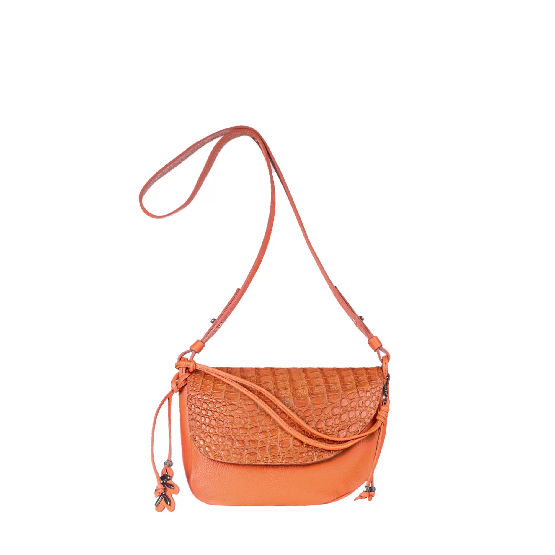 Sale Marinella M Muflone Croco Bags