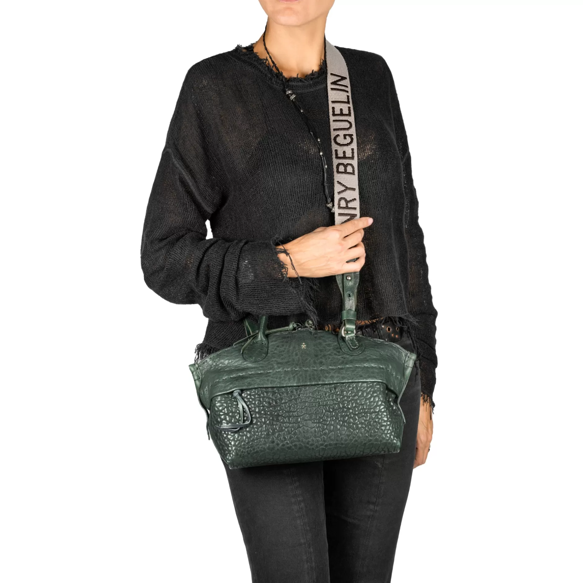 Best New Virginia S Hb Granellato Forest Green Bags