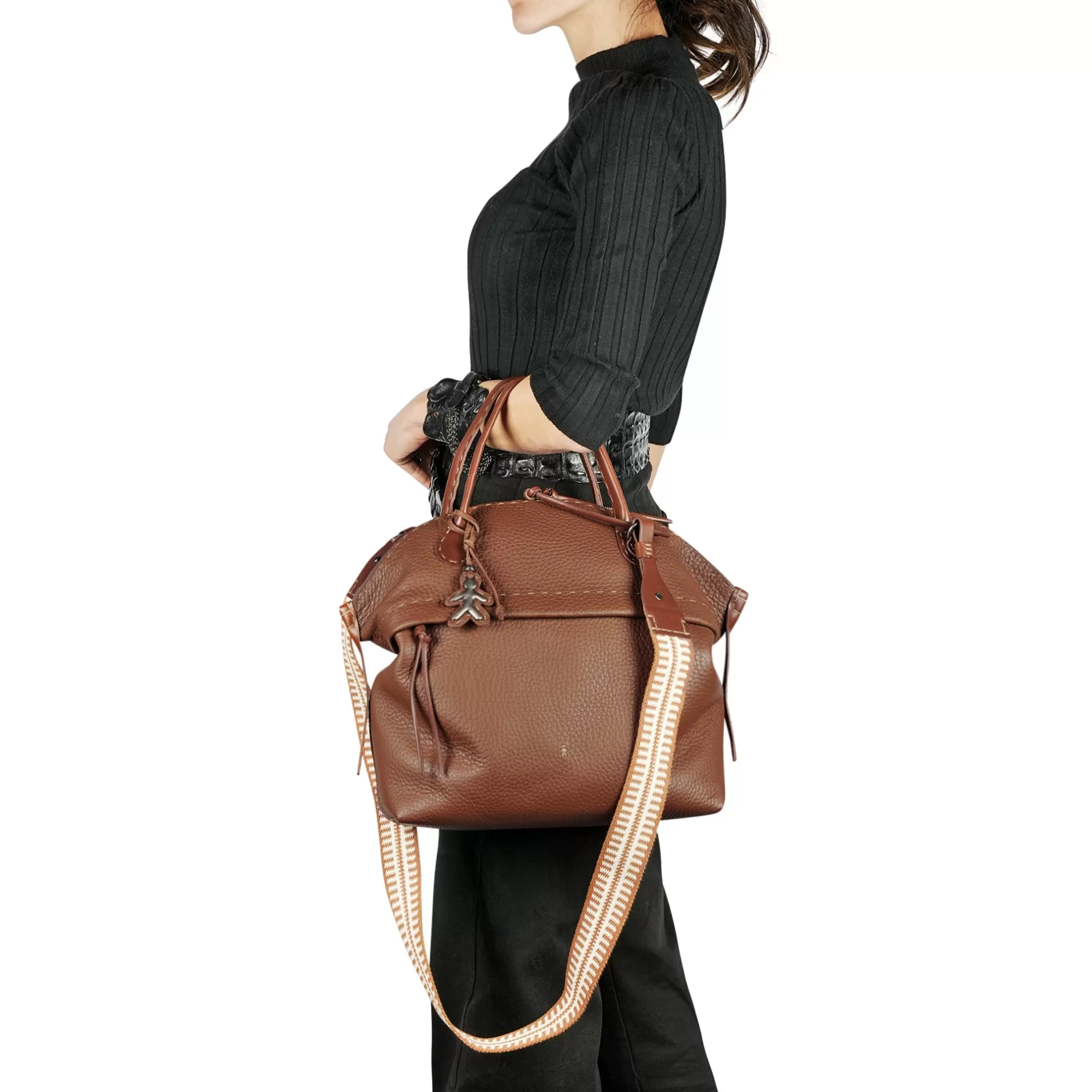 Discount New Virginia Shopping L Rhino Brandy Bags