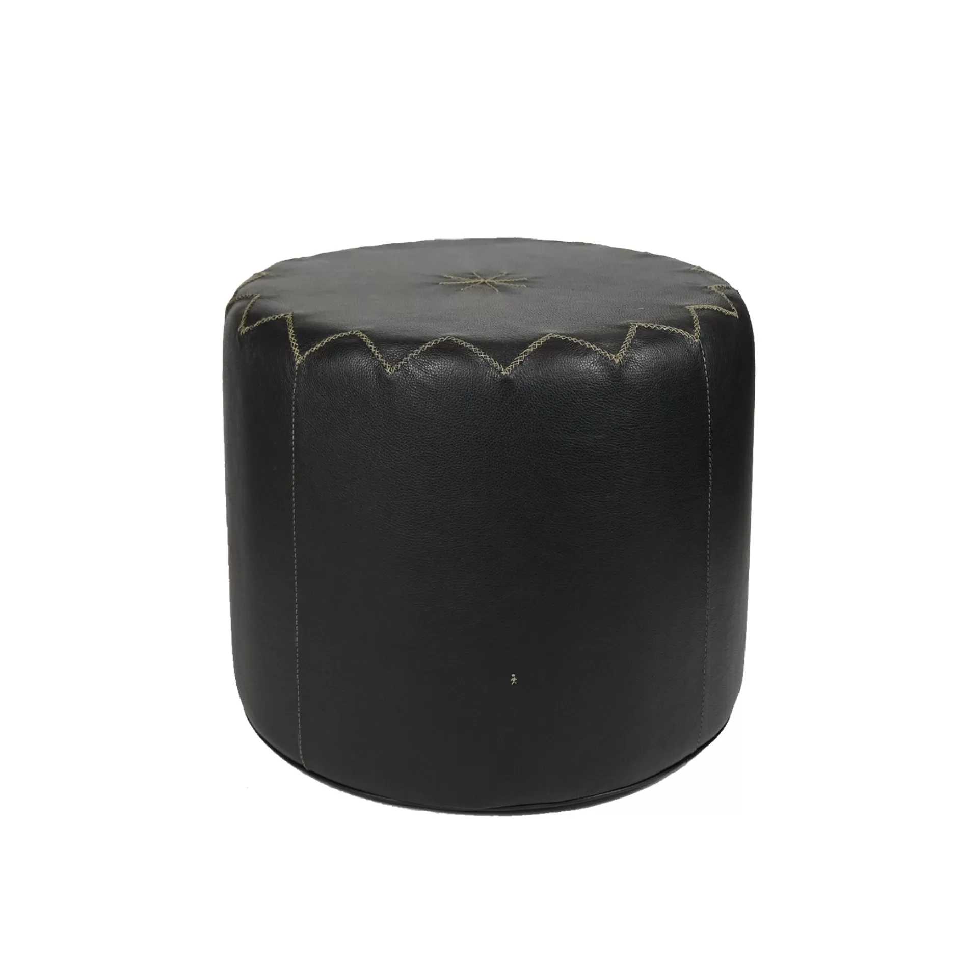 Store Pouf Dubai L Cervo Black Furniture