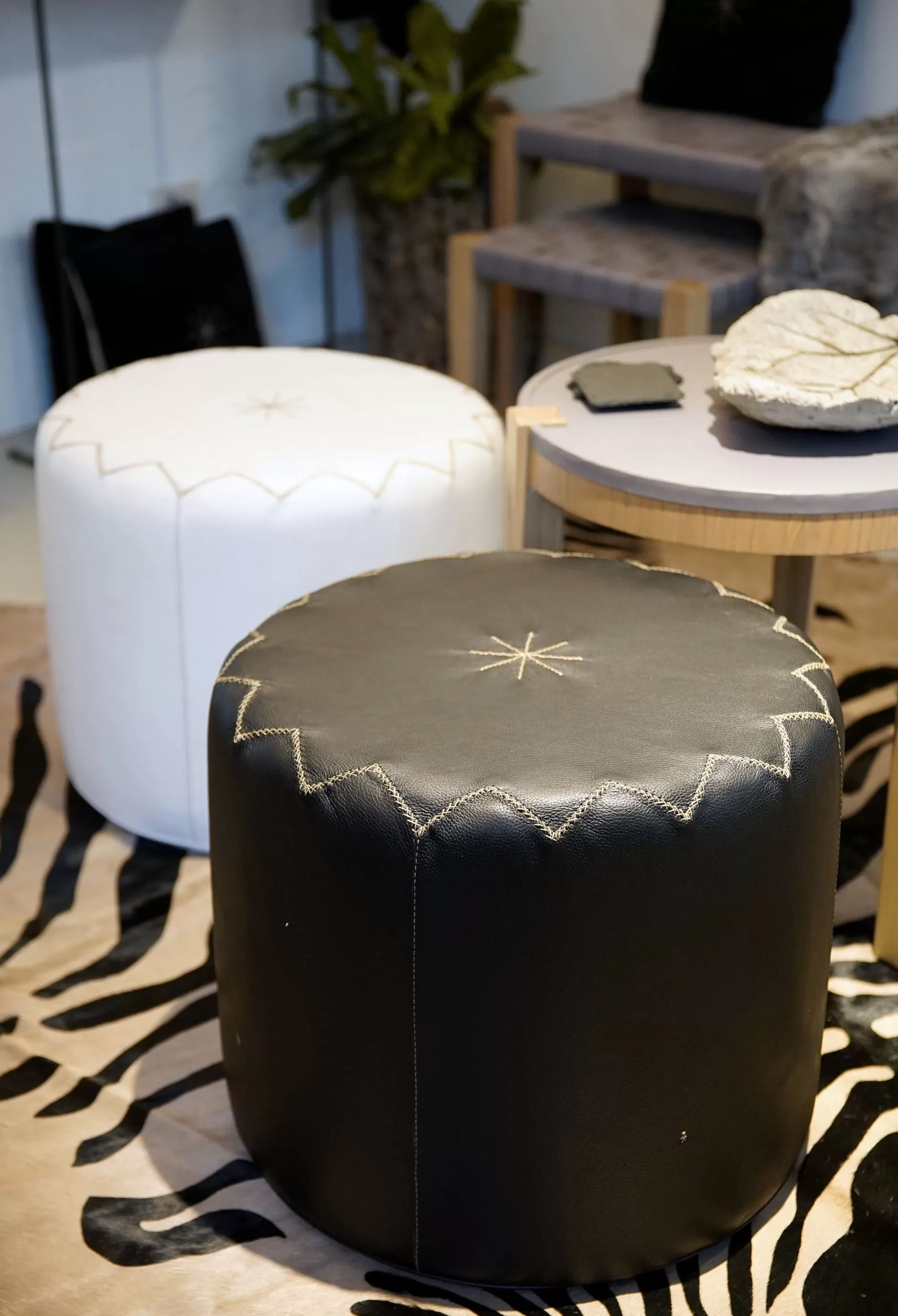 Discount Pouf Dubai L Cervo Brown Furniture