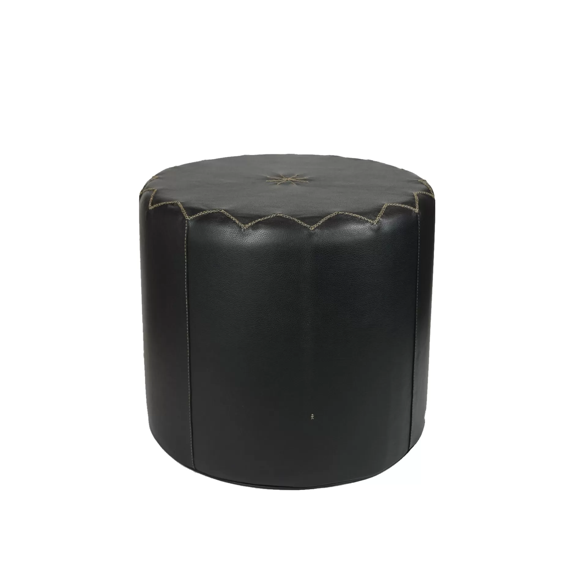 Fashion Pouf Dubai S Cervo Black Furniture