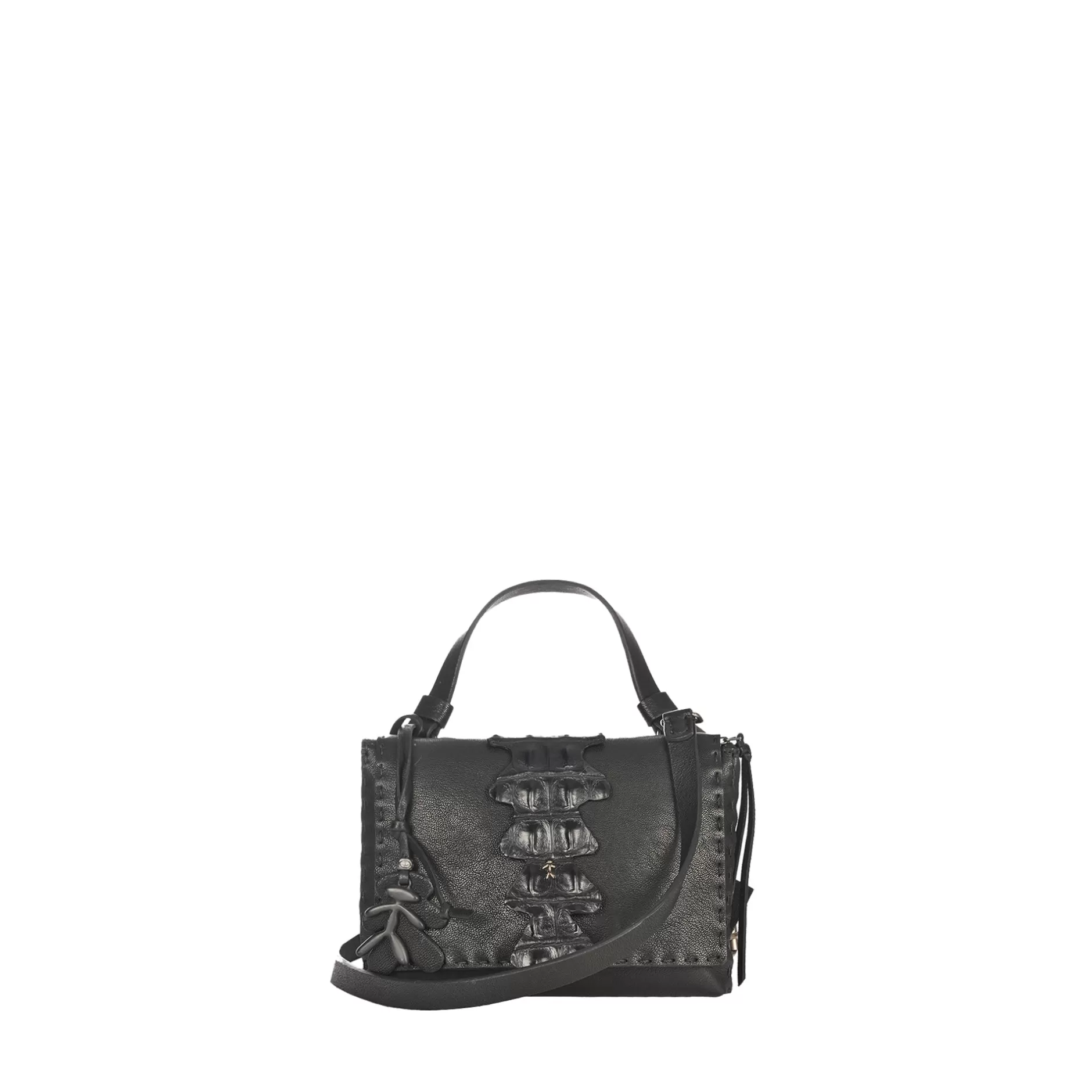 Hot Saretta Xs Old Iron / Croco Bags