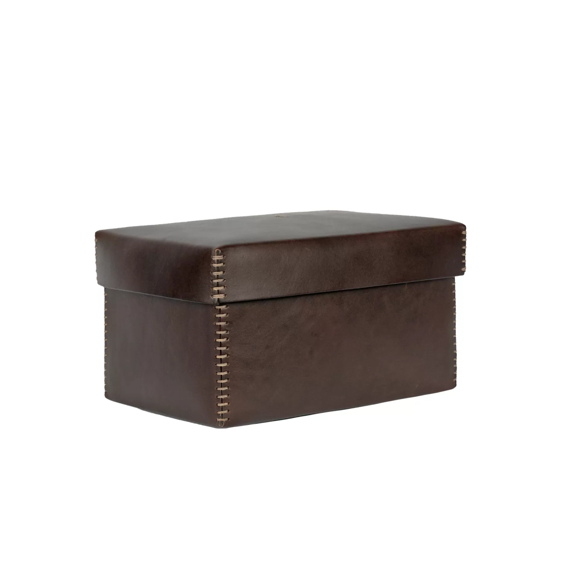 Online Scatola Liscia M Cuoio Brown Decor