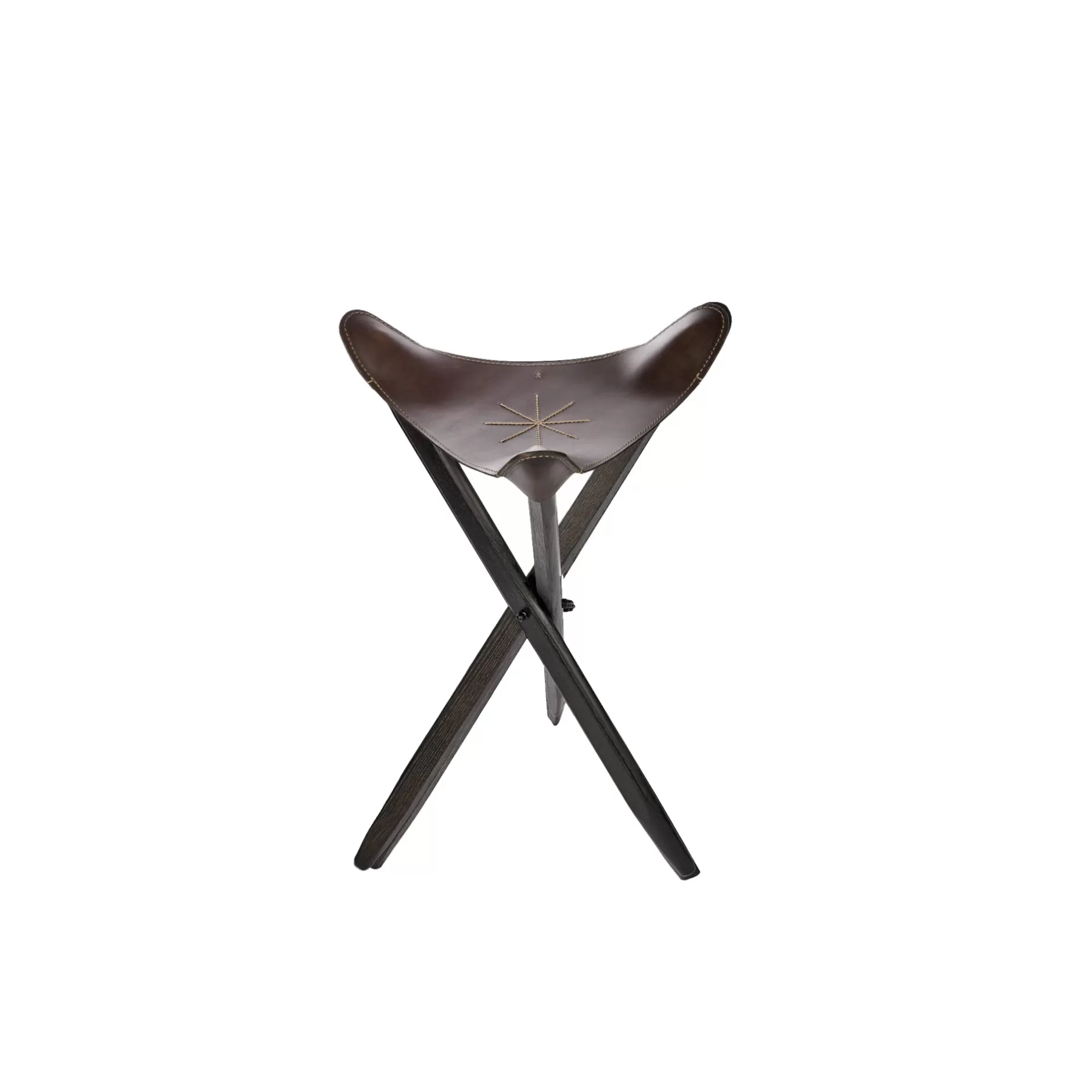 Best Stool Orecchio Dark Brown Furniture