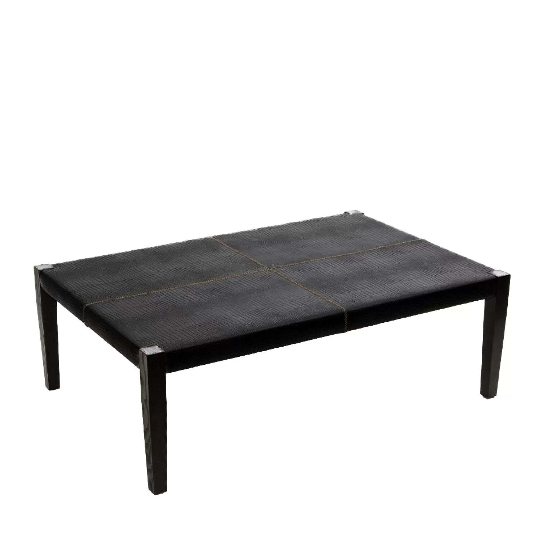 Best Sale Tavolo Mozart Printed Crocodile Black Furniture